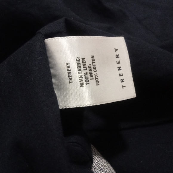 Trenery French linen gray blazer - Picture 8 of 11